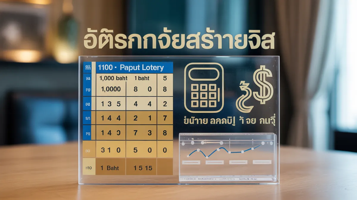 อัตราจ่ายหวยสูงสุด บาทละ 1000 เว็บหวยออนไลน์ จ่ายจริง ไม่มีเงื่อนไข