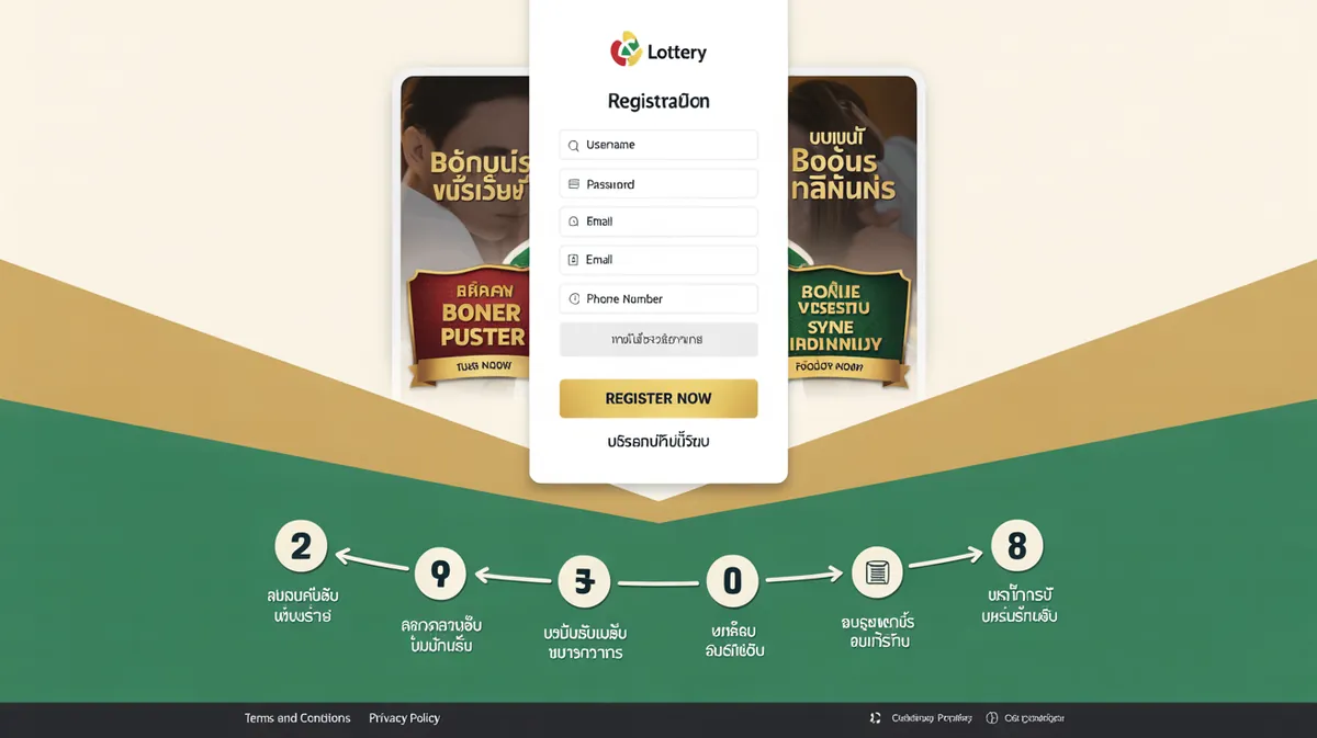 สมัครสมาชิก แทงหวยออนไลน์ รับโบนัส เริ่มต้นเล่นหวย ง่ายๆ ไม่กี่นาที